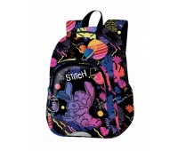 PLECAK DZIECIĘCY TOBY 14" STITCH DISNEY BLACK, Plecaki, Tekstylia