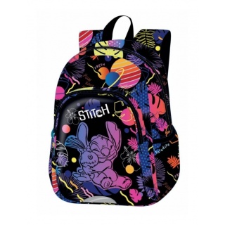 PLECAK DZIECIĘCY TOBY 14" STITCH DISNEY BLACK, Plecaki, Tekstylia