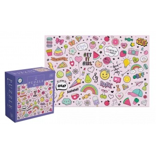 Puzzle 250 Kids 4 Icons, 260 elementów, Puzzle