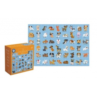 Puzzle 250 Kids 7 Dogs, 260 elementów, Puzzle