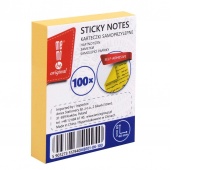Memobe Bloczek samoprz.40x50mm.100k.ŻÓŁTY