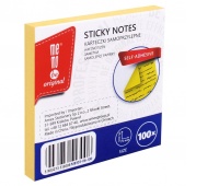 Memobe Bloczek samoprz.75x75mm.100k.ŻÓŁTY, Karteczki samoprzylepne, Galanteria papiernicza