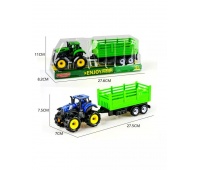 TRAKTOR Z PRZYCZEPĄ ENJOY 27CM KLOSZ 1225