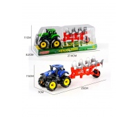 TRAKTOR Z MASZYNĄ ENJOY 25 CM KLOSZ 1249, Pojazdy, Zabawki