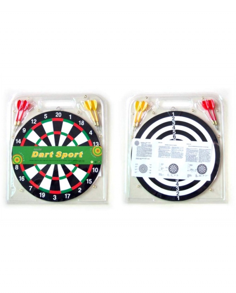 TARCZA RZUTKI DART SPORT 34 CM PLEXI 4707, Sport i rekreacja, Zabawki