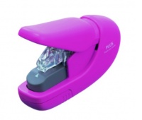 PLUS STAPLE-FREE SL106-AB Zszywacz różowy 5 kartek, Zszywacze, Galanteria biurowa