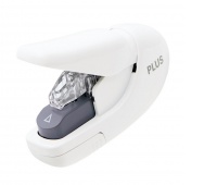 PLUS STAPLE-FREE SL106-AB Zszywacz biały 5 kartek, Zszywacze, Galanteria biurowa