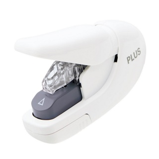 PLUS STAPLE-FREE SL106-AB Zszywacz biały 5 kartek, Zszywacze, Galanteria biurowa