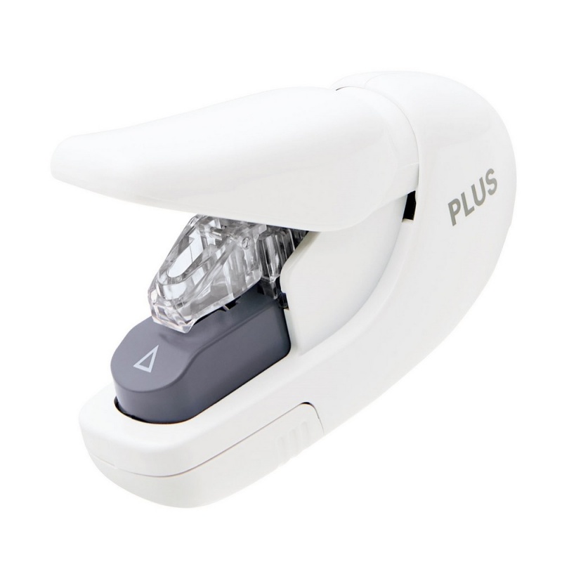 PLUS STAPLE-FREE SL106-AB Zszywacz biały 5 kartek, Zszywacze, Galanteria biurowa