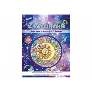 Kolorowanka antystresowa Horoskop 210x290mm/32s, Kolorowanki, Książeczki