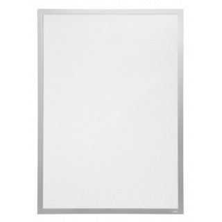 Duraframe Poster samop. ramka info. 70x100 srebrna, Antyramy, ramki, Prezentacja