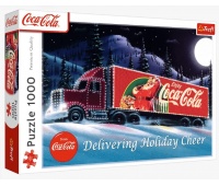 PUZZLE 1000 XMAS COCA COLA ŚWIĄTECZNA CIĘŻARÓWKA!!, 1000 elementów, Puzzle