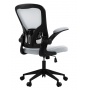 Fotel biurowy OFFICE PRODUCTS Chios, szary, Krzesła i fotele, Wyposażenie biura