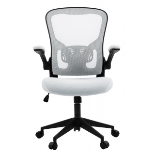 Fotel biurowy OFFICE PRODUCTS Chios, szary, Krzesła i fotele, Wyposażenie biura