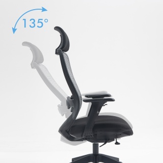 Fotel biurowy OFFICE PRODUCTS Siros, czarny, Krzesła i fotele, Wyposażenie biura