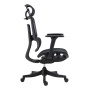 Fotel biurowy OFFICE PRODUCTS Skorpios, czarny, Krzesła i fotele, Wyposażenie biura