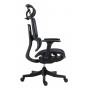 Fotel biurowy OFFICE PRODUCTS Skorpios, czarny, Krzesła i fotele, Wyposażenie biura