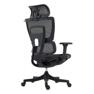 Fotel biurowy OFFICE PRODUCTS Skorpios, czarny, Krzesła i fotele, Wyposażenie biura