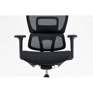 Fotel biurowy OFFICE PRODUCTS Skorpios, czarny, Krzesła i fotele, Wyposażenie biura