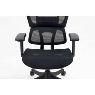 Fotel biurowy OFFICE PRODUCTS Skorpios, czarny, Krzesła i fotele, Wyposażenie biura