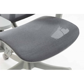 Fotel biurowy OFFICE PRODUCTS Skorpios, szary, Krzesła i fotele, Wyposażenie biura