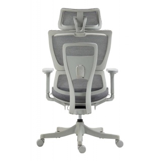Fotel biurowy OFFICE PRODUCTS Skorpios, szary, Krzesła i fotele, Wyposażenie biura