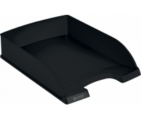 Leitz Recycle Półka na dokumenty A4 czarna, Ergonomia, Wyposażenie biura
