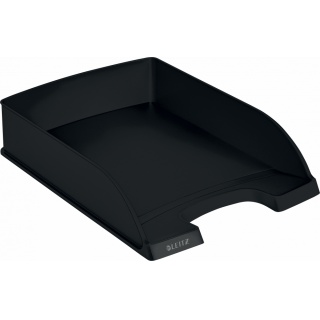 Leitz Recycle Półka na dokumenty A4 czarna, Ergonomia, Wyposażenie biura
