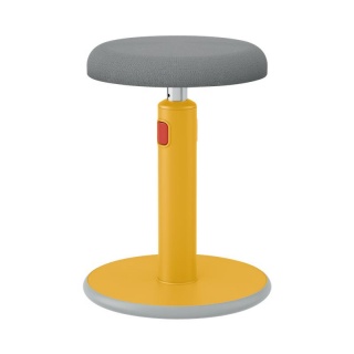 Leitz Ergo Cosy Stołek żółty, Ergonomia, Akcesoria komputerowe