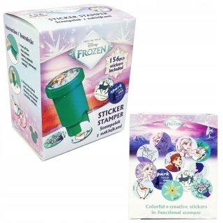 STEMPEL Z NAKLEJKAMI DISNEY CORE, Stemple, akcesoria, Art. kreatywne