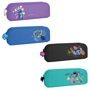 SASZETKA SILIKONOWA MIX DISNEY BLACK, Piórniki, Tekstylia