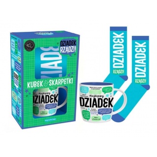 SET K+S DZIADEK RZĄDZI, Dzień Babci, Dziadka, Art. świąteczne i okolicznościowe