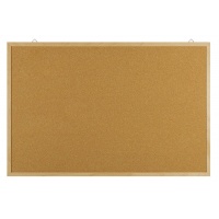 Cork board OFFICE PRODUCTS, 100x200cm, wood frame