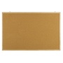 Tablica korkowa OFFICE PRODUCTS, 40x30cm, rama drewniana, Tablice korkowe, Prezentacja