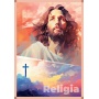 Zeszyt szkolny GIMBOO, A5, w kratkę, 60 kart., 70gsm, religia, Zeszyty, Artykuły szkolne