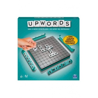 UPWORDS GRA SŁOWNA LOGICZNA PL 3D SŁOWA KAFELKI, Towarzyskie, Gry