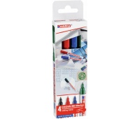 Marker CD/DVD/BD e-8400 EDDING, 0,5-1 mm, set 4, color mix