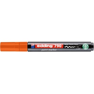 Marker olejowy e-790 EDDING, PCR, pomarańczowy, Markery, Artykuły do pisania i korygowania