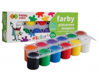 FARBA PLAKATOWA TEMPERA 25ml 12 KOL/ PROMOCJA, Promocje, ~ Nagrody