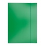 Teczka z gumką OFFICE PRODUCTS, karton/lakier, A4, 320gsm, 3-skrz., mix kolorów, Teczki płaskie, Archiwizacja dokumentów