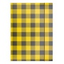 Teczka z gumką OFFICE PRODUCTS, karton/lakier, A4, 320gsm, 3-skrz., mix kolorów w kratę, Teczki płaskie, Archiwizacja dokumentów