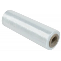 Folia stretch OFFICE PRODUCTS, ręczna, 1,5kg netto, szer. 500mm, 23mikr., transparentna, Folia stretch, Koperty i akcesoria do wysyłek