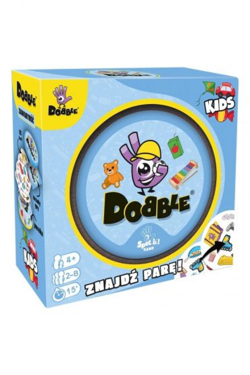 GRA DOBBLE KIDS (ECO), Towarzyskie, Gry