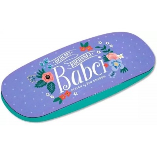 ETUI NA OKULARY COZY BABCIA/DZIADEK, Dzień Babci, Dziadka, Art. świąteczne i okolicznościowe