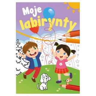 MOJE LABIRYNTY A5 0095, Kolorowanki, Książeczki