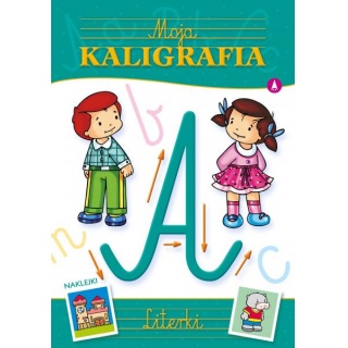MOJA KALIGRAFIA-LITERKI 5047, Edukacyjne, Książeczki