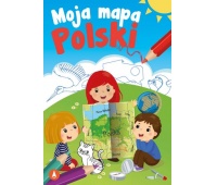 MOJA MAPA POLSKI A5 6011, Edukacyjne, Książeczki