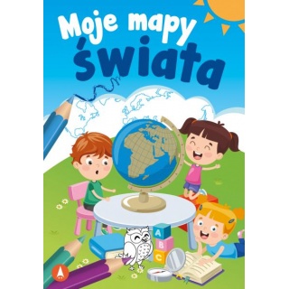 MOJE MAPY ŚWIATA A5 6028, Edukacyjne, Książeczki