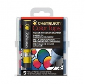 MARKERY CHAMELEON COLOR TOP "Primary" 5KOL., Markery permanentne, Art. do pisania i korygowania