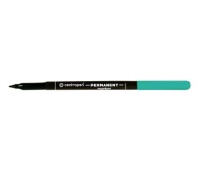 MARKER PERMANENTNY CENTROPEN ZIELONY 1MM, Markery permanentne, Art. do pisania i korygowania